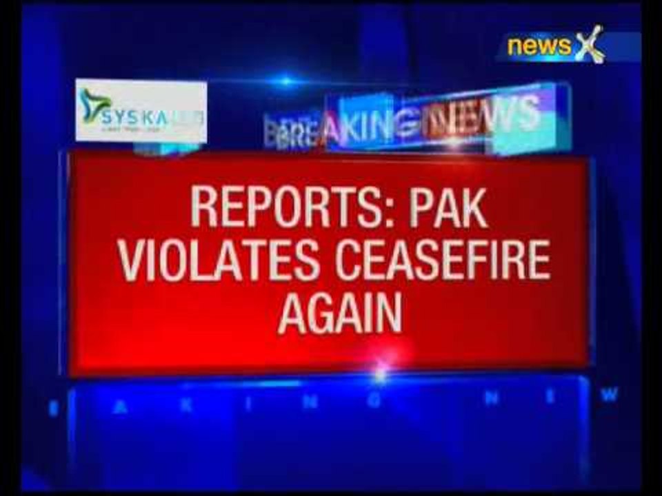 Pakistan violates ceasefire again