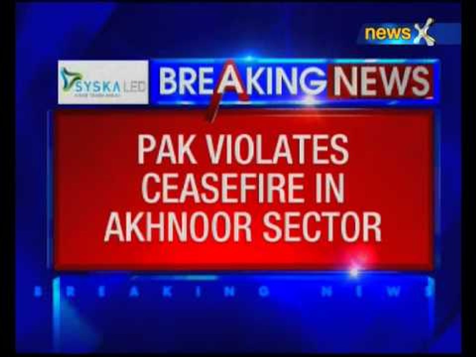 Pakistan violates ceasefire along LoC