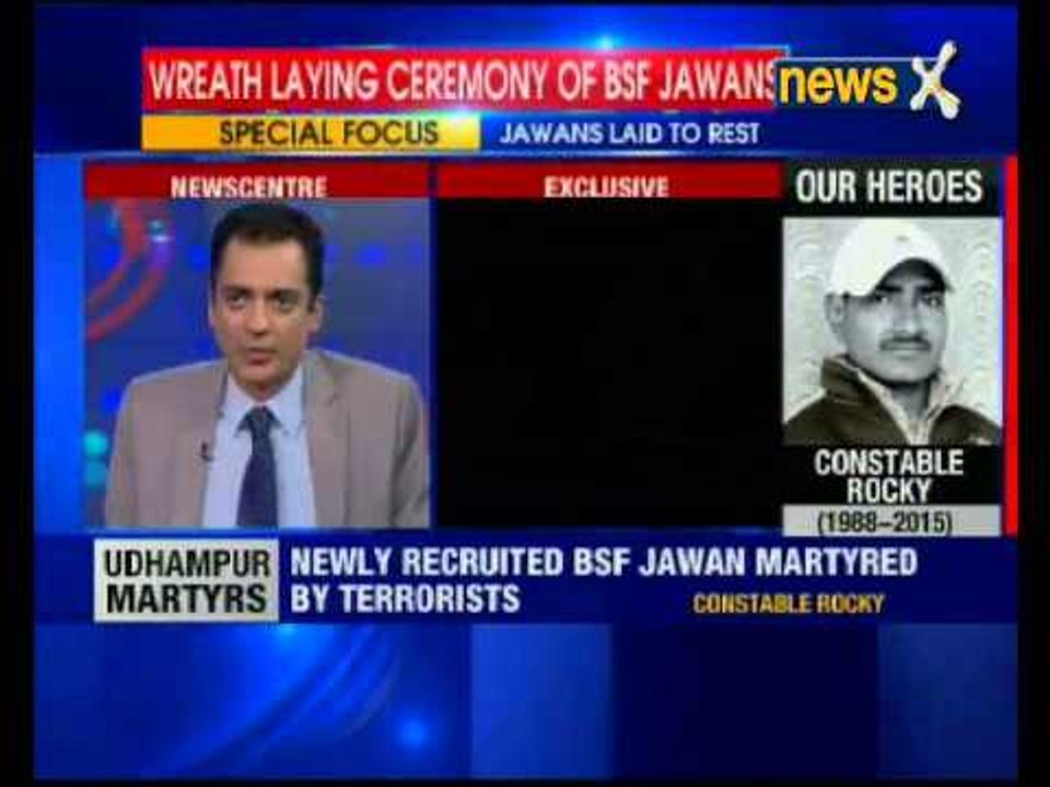 Udhampur terrorist attack: BSF jawans laid to rest