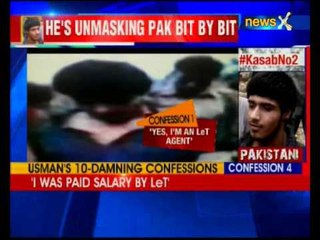 Captured terrorist Usman unmasks Pakistan's terror tactics