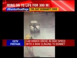 Mumbai: Road rage caught on cctv; man dragged on car bonnet for 300 meters