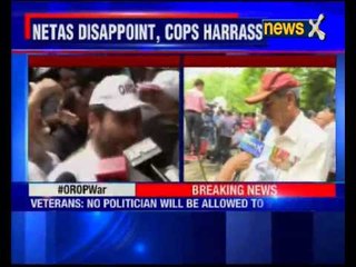 Don't give OROP protests a political twist: Ex servicemen