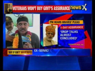 Two ex-servicemen begin their indefinite hunger strike in Delhi