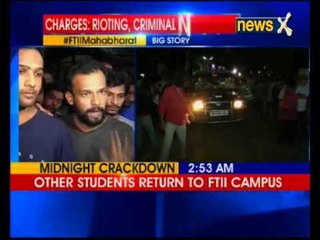 Midnight swoop: Massive anger over FTII crackdown