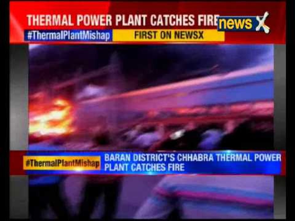 Fire Breaks In Rajasthan's  Chhabra