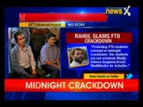 Our students are not criminals Modiji: Rahul Gandhi slams govt over FTII arrests