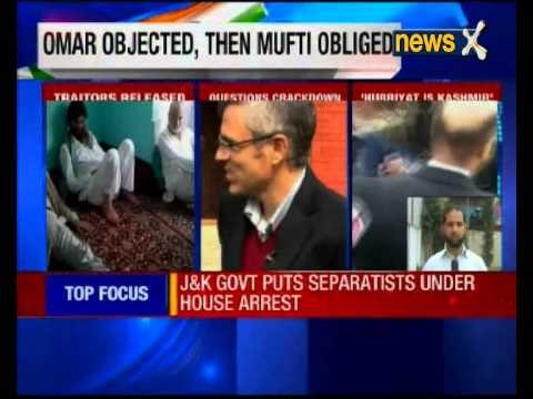 Kashmiri separatists under house arrest