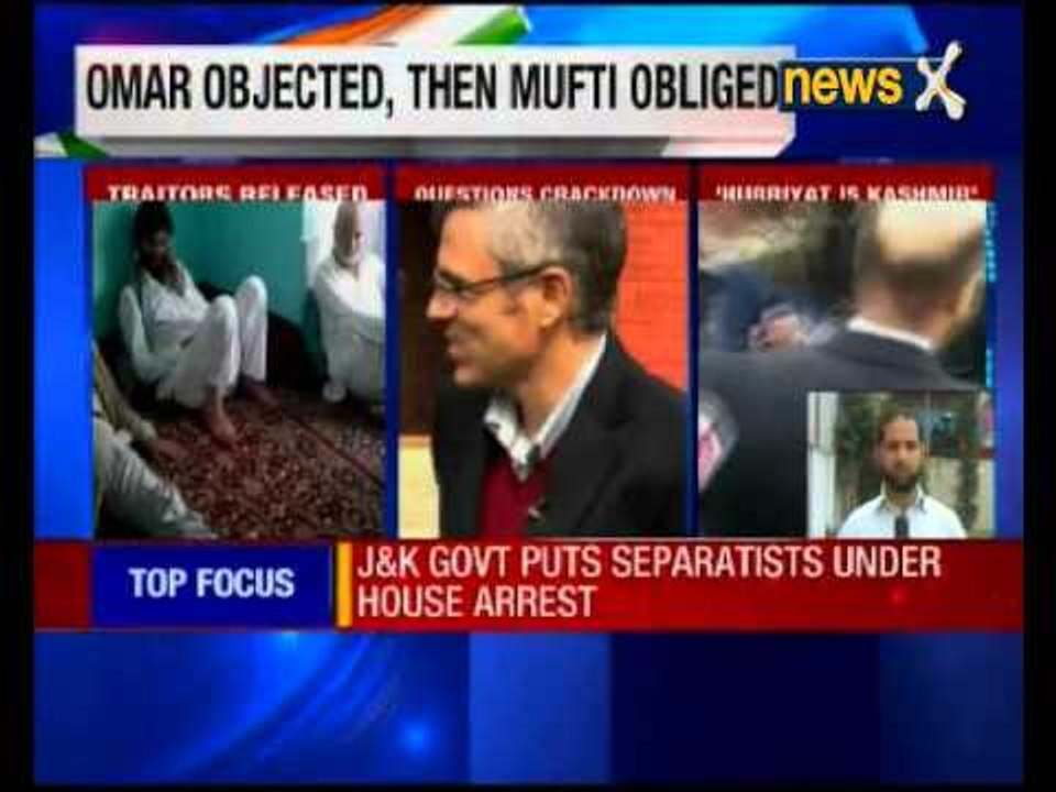 Kashmiri separatists under house arrest