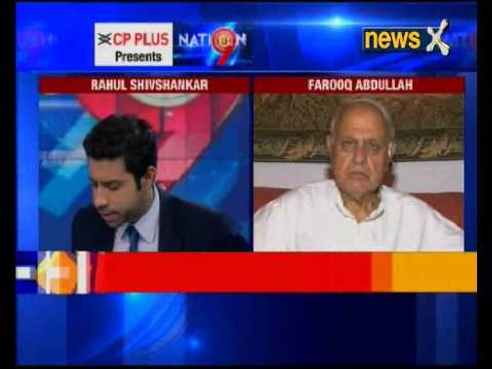 Former Jammu and Kashmir chief minister Farooq Abdullah speaks exclusively on NewsX