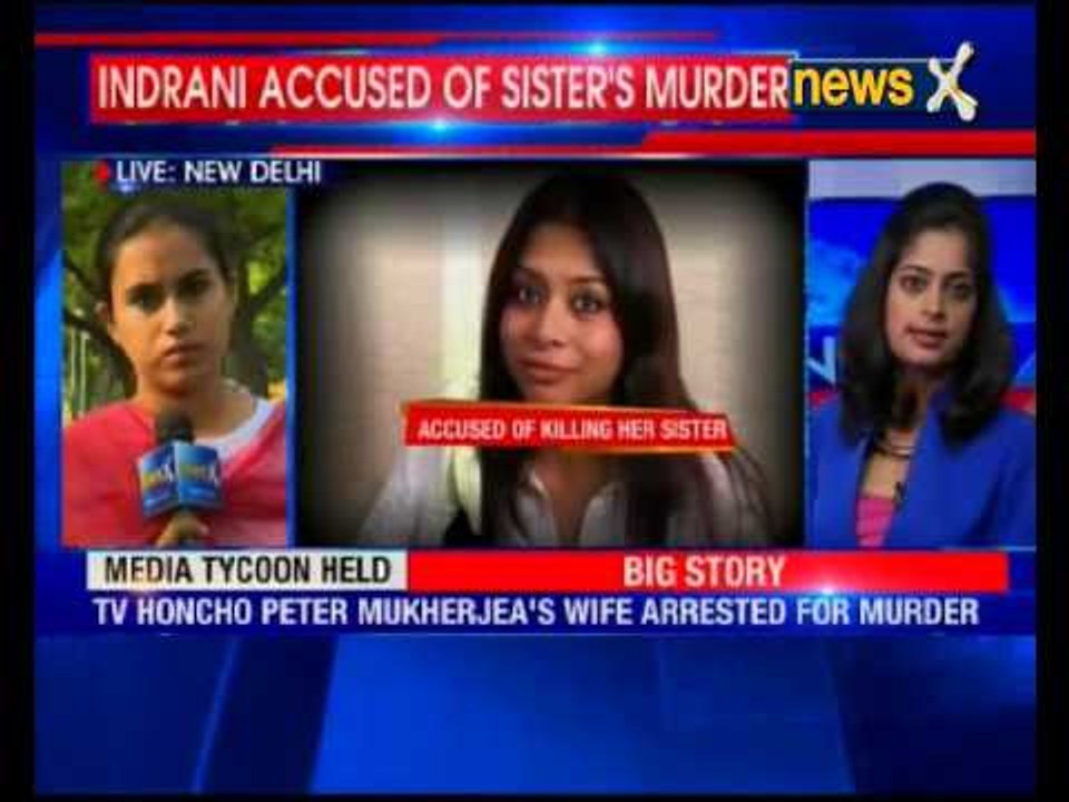 Indrani Mukherjea wife of ex-Star TV CEO arrested for sister's murder