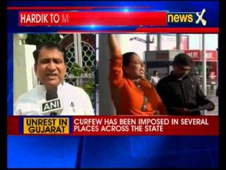 Hardik Patel in Delhi, to hold talks with leaders of communities demanding reservation