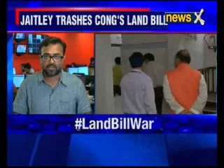 Congress changed stance on land ordinance for political reasons: Arun Jaitley