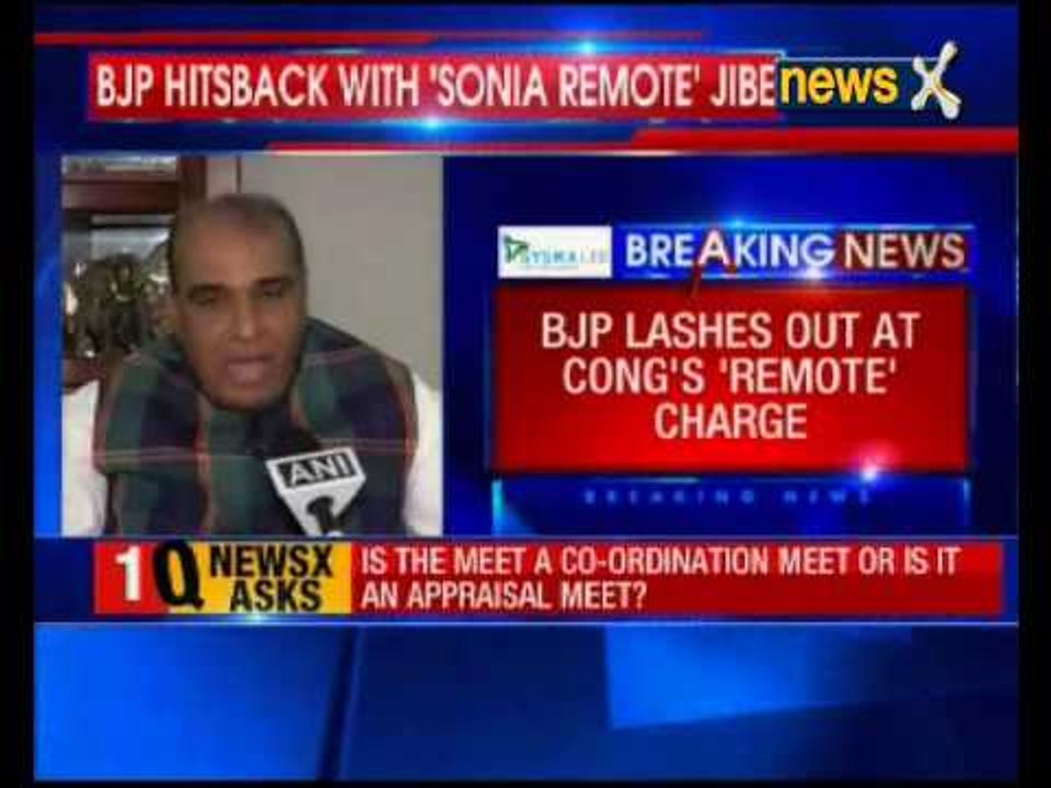 Opposition leb by Congress slams BJP over the meet with RSS