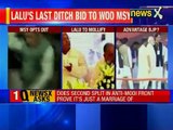 Nitish Kumar hopeful as Lalu Prasad reaches Delhi to placate Mulayam Singh