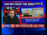 Staff’s son dies of dengue: AIIMS workers’ union holds protest, alleges negligence by doctors