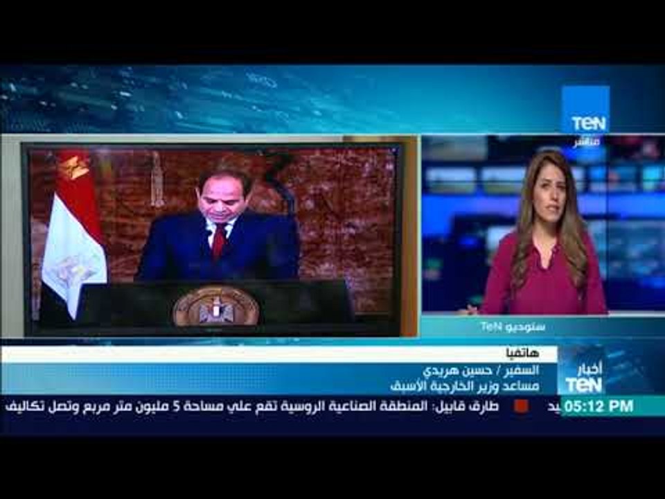 أخبار TeN -  حسين هريدي: القضية الفلسطينية ليست فقط قضية شعب بل قضية أمن قومي مصري
