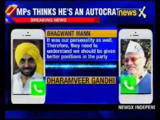 AAP MP slams Kejriwal, audio tape goes viral