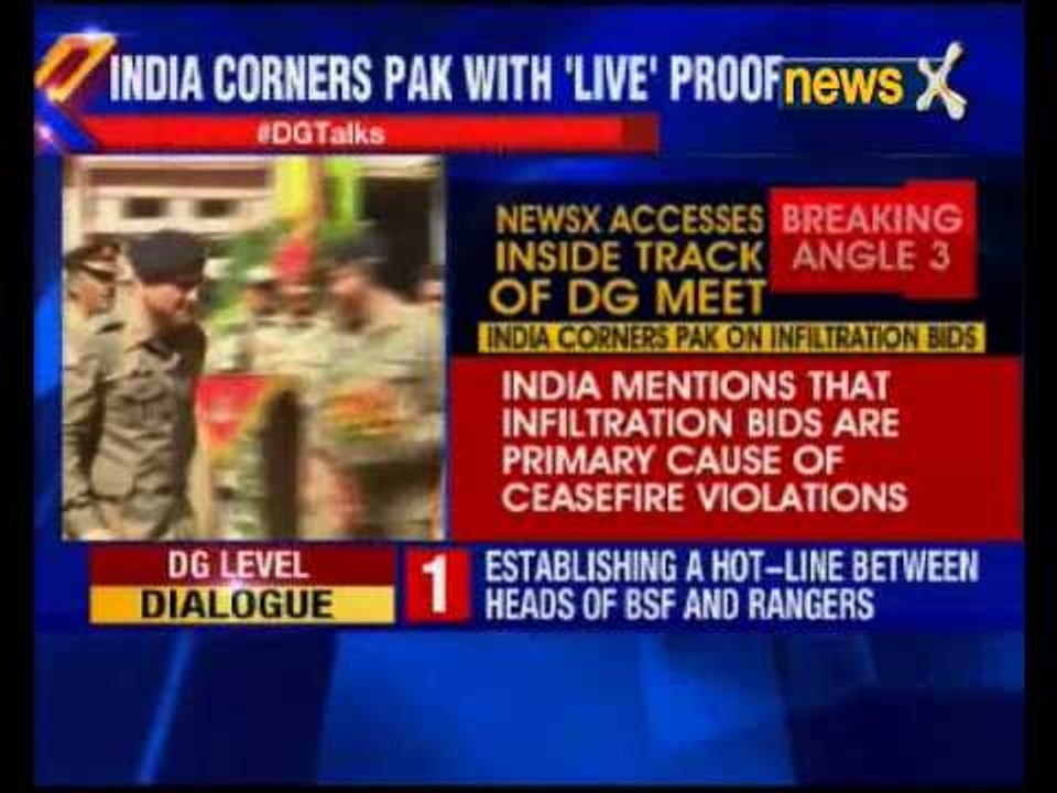 BSF, Pakistan Rangers hold talks