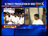 Meat ban protests: MNS tries to roast chicken outside Jain Community Hall
