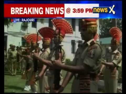 Last rites of martyred BFS Jawans in Rajouri