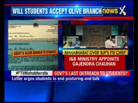 FTII row: I&B Ministry reaches out to FTII students on strike