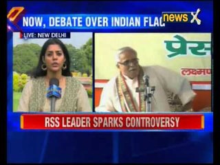 Saffron be only color in National flag: RSS