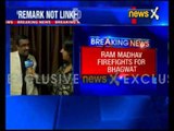 Ram Madhav speaks exclusively to NewsX