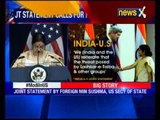 Joint statement by Foreign Minister Sushma Swaraj and US Secretary of State John Kerry