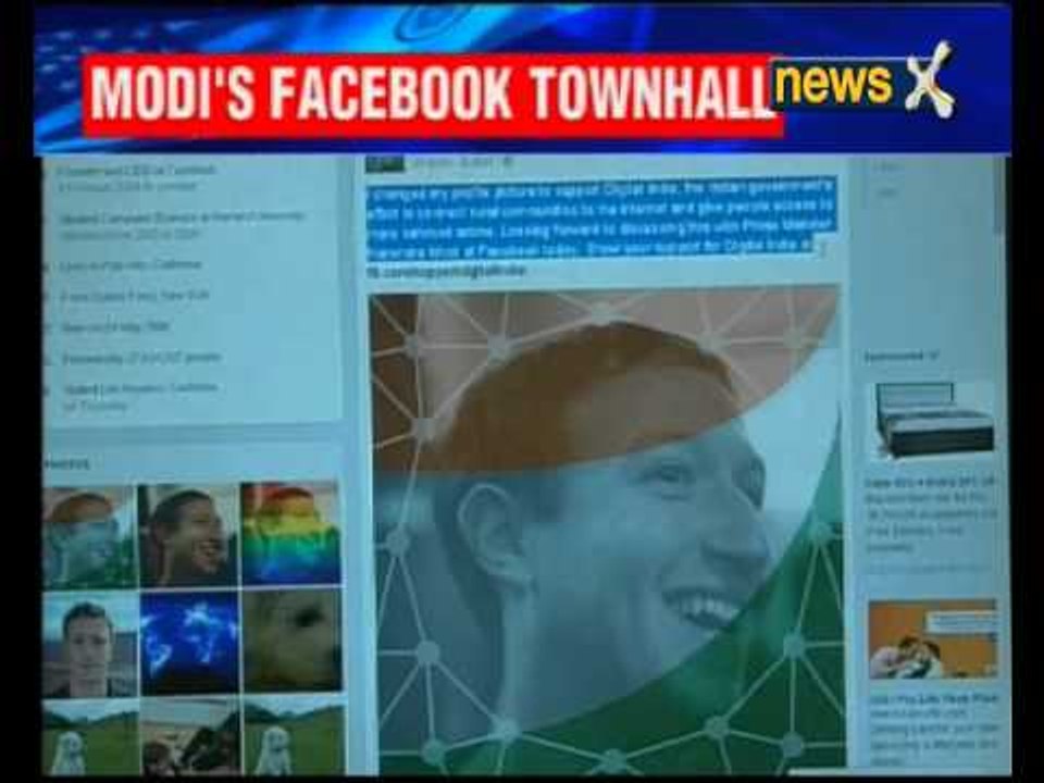 #ModiInUS: Mark Zuckerberg changes his Facebook picture