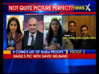 Rahul Gandhi attends Global Economy Debate, tweets his US visit photo