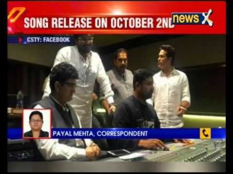 Cricket icon Sachin Tendulkar turns singer