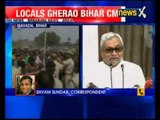 Bihar polls: Nitish Kumar welcomed with slippers in a rally held at Navada, Bihar