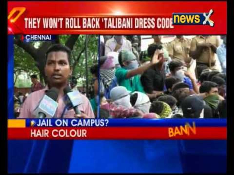 Chennai college students on warpath against management