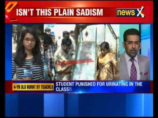 4 year old student punished for urinating in the classroom