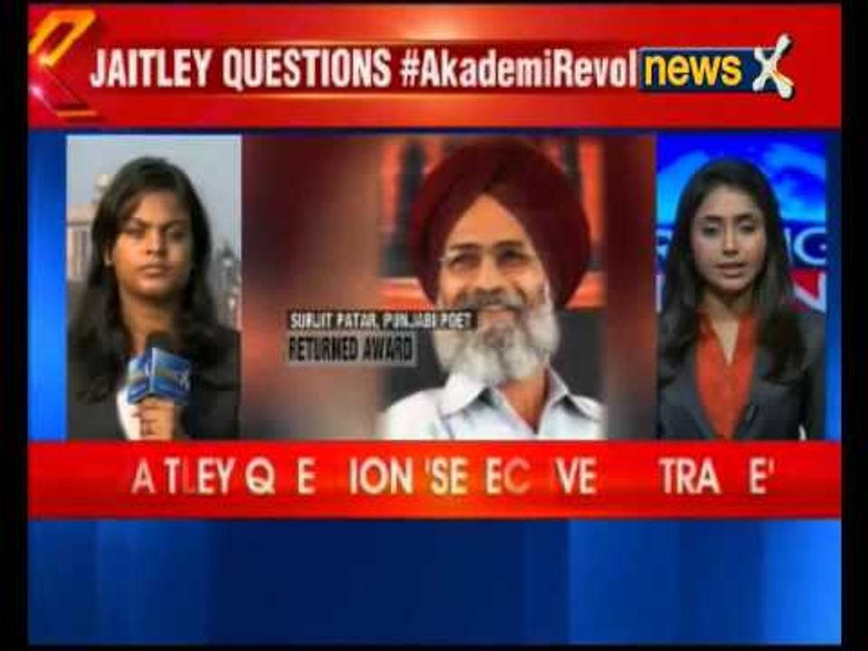 Arun Jaitley: Writers returning awards a ‘manufactured revolt’