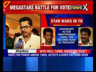 Veteran actor Sarathkumar files Defamation Case against Vishal