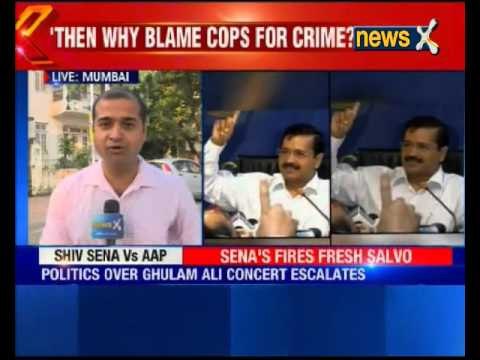 AAP is self sufficient in protecting Ghulam Ali, says Shiv Sena