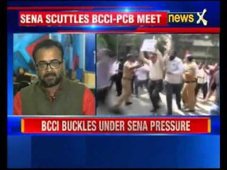 BCCI-PCB meet cancelled, Shiv Sena workers storm BCCI office in Mumbai