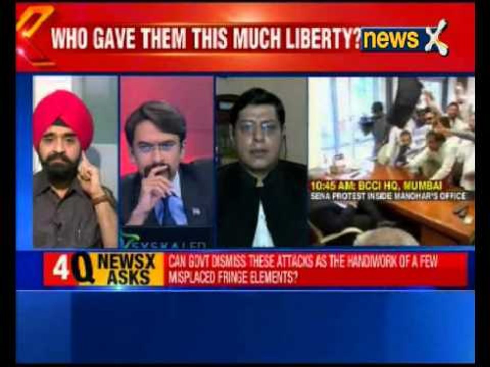 Ink attack on J-K MLA for hosting beef party