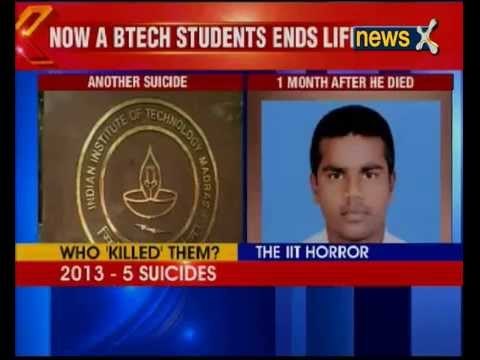IIT Madras B.Tech Final Year Student Commits Suicide in Hostel