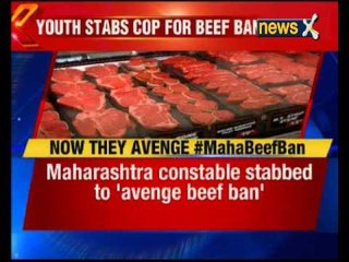 Cop stabbed in Maharashtra for imposing beef ban