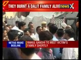 Brinda Karat in Faridabad to meet the kins of Dalit Family