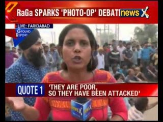 Dalit Family Burnt: Faridabad villagers demanding arrest of 9 accused