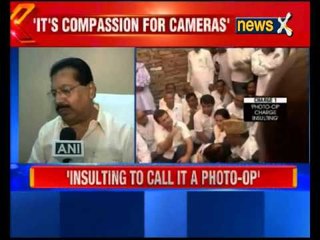 Rahul Gandhi loses cool over 'photo-op' charge