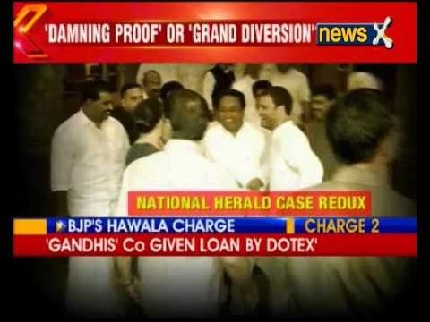 BJP targets Sonia Gandhi and Rahul Gandhi over National Herald case