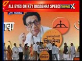 Shiv Sena chief Uddhav Thackeray addresses Mumbai Dussehra rally