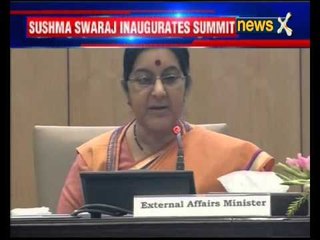 Sushma Swaraj inaugurates India-Africa friendship Rose Garden