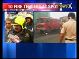 Massive fire at Crawford market in Mumbai