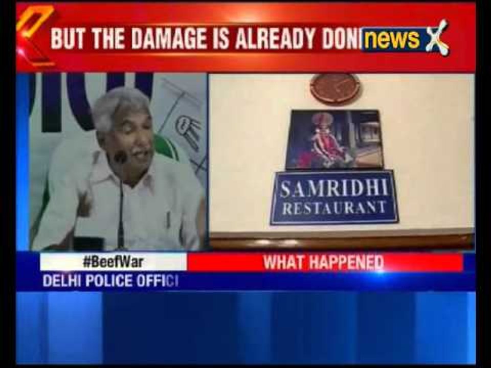 Kerala House is not a hotel and police must show some restraint, says Oommen Chandy