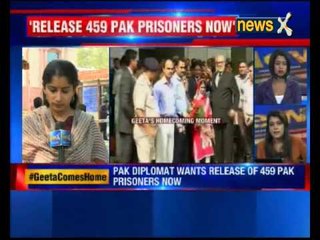 Pakistan diplomat wants release of 459 Pak prisoners now